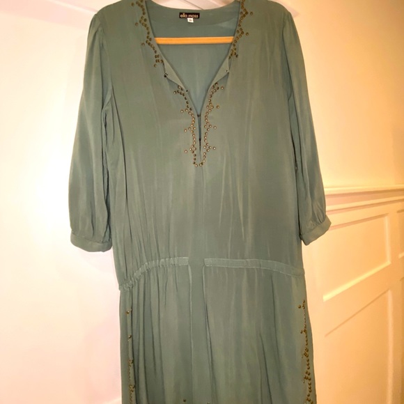 Ella Moss Green Dress - Picture 1 of 3